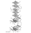 Diagram for 5 - Freezer Shelves