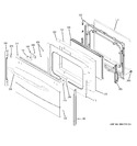 Diagram for 6 - Lower Door