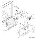 Diagram for 2 - Freezer Section