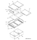 Diagram for 5 - Fresh Food Shelves