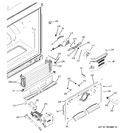 Diagram for 2 - Freezer Section