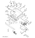 Diagram for 1 - Gas & Burner Parts