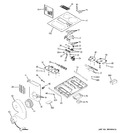 Diagram for 1 - Control Panel & Cooktop