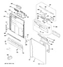 Diagram for 1 - Escutcheon & Door Assembly