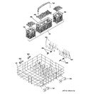 Diagram for 4 - Lower Rack Assembly