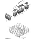 Diagram for 4 - Lower Rack Assembly