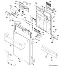 Diagram for 1 - Escutcheon & Door Assembly