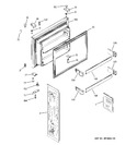 Diagram for 1 - Freezer Door