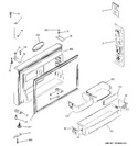 Diagram for 1 - Freezer Door