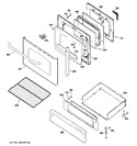 Diagram for 4 - Door & Drawer Parts