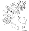 Diagram for 3 - Door & Drawer Parts