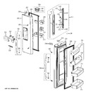 Diagram for 2 - Fresh Food Doors