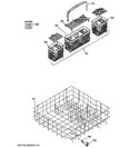 Diagram for 4 - Lower Rack Assembly