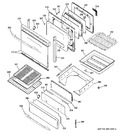 Diagram for 4 - Door & Drawer Parts