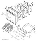 Diagram for 4 - Door & Drawer Parts