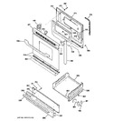 Diagram for 4 - Door & Drawer Parts