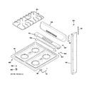 Diagram for 2 - Control Panel & Cooktop