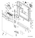 Diagram for 1 - Escutcheon & Door Assembly