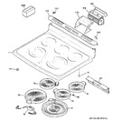 Diagram for 2 - Cooktop