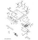 Diagram for 1 - Gas & Burner Parts