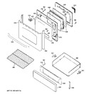 Diagram for 4 - Door & Drawer Parts