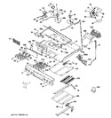 Diagram for 1 - Control Panel, Gas & Burner Parts