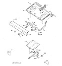 Diagram for 1 - Gas & Burner Parts