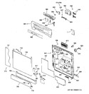 Diagram for 1 - Escutcheon & Door Assembly