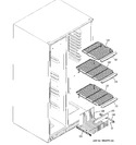 Diagram for 5 - Freezer Shelves