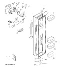 Diagram for 1 - Freezer Door