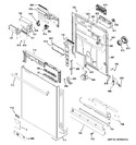 Diagram for 1 - Escutcheon & Door Assembly