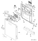 Diagram for 1 - Escutcheon & Door Assembly