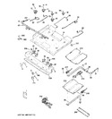 Diagram for 1 - Gas & Burner Parts