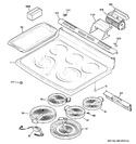 Diagram for 2 - Cooktop