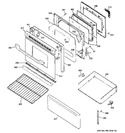 Diagram for 3 - Door & Drawer Parts