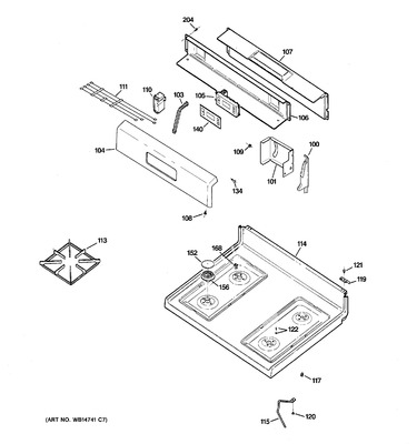 General Electric WB27K10250 FACEPLATE | Coast Appliance Parts