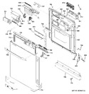 Diagram for 1 - Escutcheon & Door Assembly