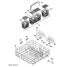 Diagram for 4 - Lower Rack Assembly