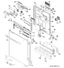 Diagram for 1 - Escutcheon & Door Assembly