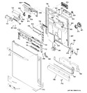 Diagram for 1 - Escutcheon & Door Assembly