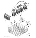 Diagram for 4 - Lower Rack Assembly