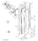 Diagram for 1 - Freezer Door