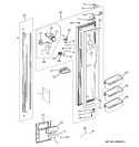 Diagram for 1 - Freezer Door