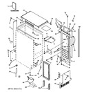 Diagram for 1 - Cabinet, Liner & Door Parts