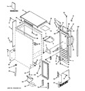 Diagram for 1 - Cabinet, Liner & Door Parts