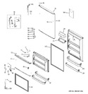 Diagram for 1 - Doors