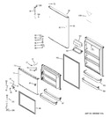 Diagram for 1 - Doors