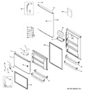 Diagram for 1 - Doors