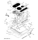 Diagram for 1 - Control Panel & Cooktop