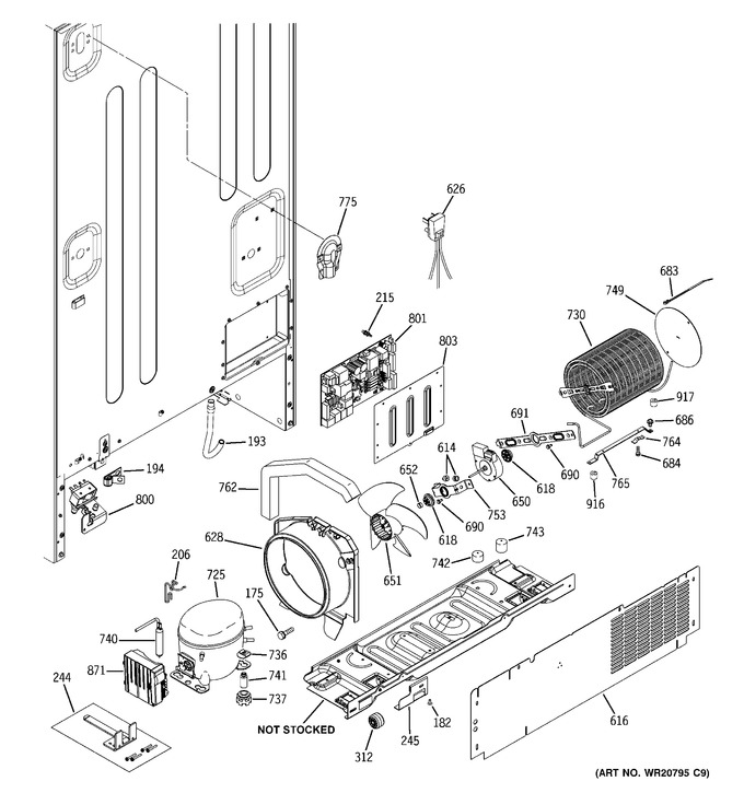 General Electric WR55X11098 MAIN BOARD ASM | Coast Appliance Parts